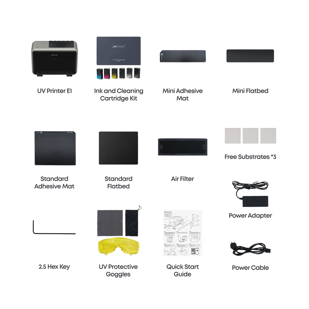 eufyMake E1 the First Personal 3D Texture UV Printer