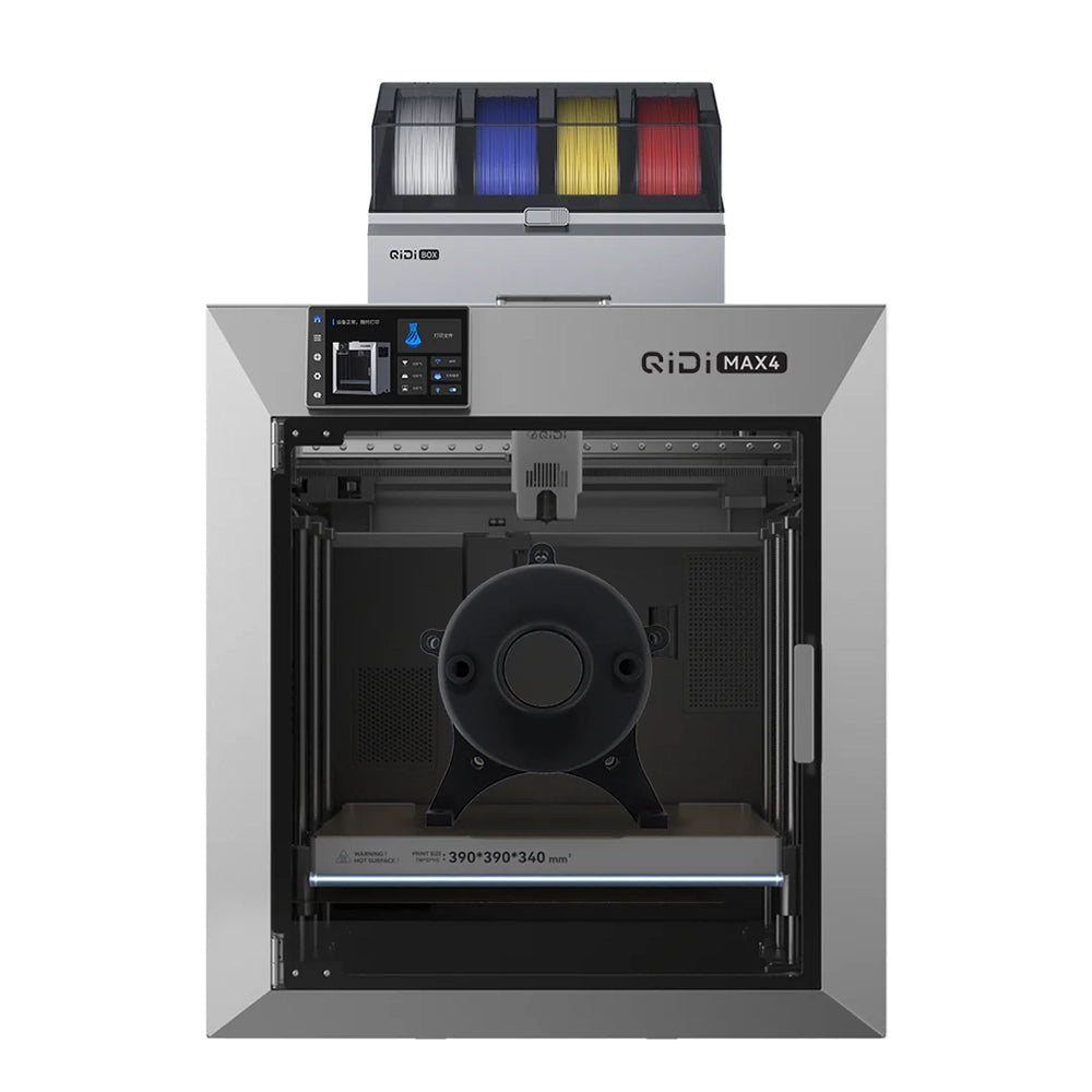 QIDI Max4 Large‑Format Enclosed 3D Printer 390×390×340mm 800mm/s High‑Speed 370°C Nozzle For Engineering Filaments