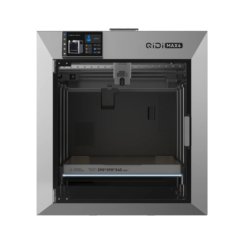 QIDI Max4 Large‑Format Enclosed 3D Printer 390×390×340mm 800mm/s High‑Speed 370°C Nozzle For Engineering Filaments